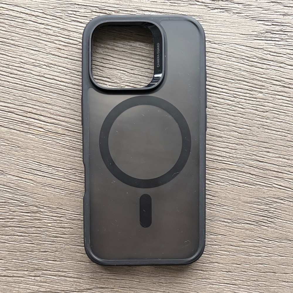Black Transparent Phone Case